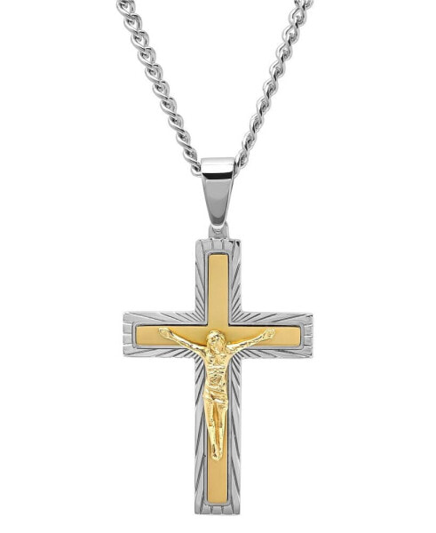 Men's Crucifix Pendant Necklace