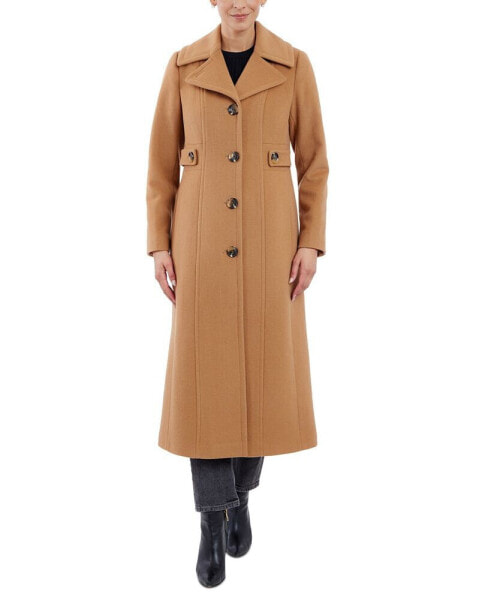 Women's Single-Breasted Maxi Coat, Created for Macy's