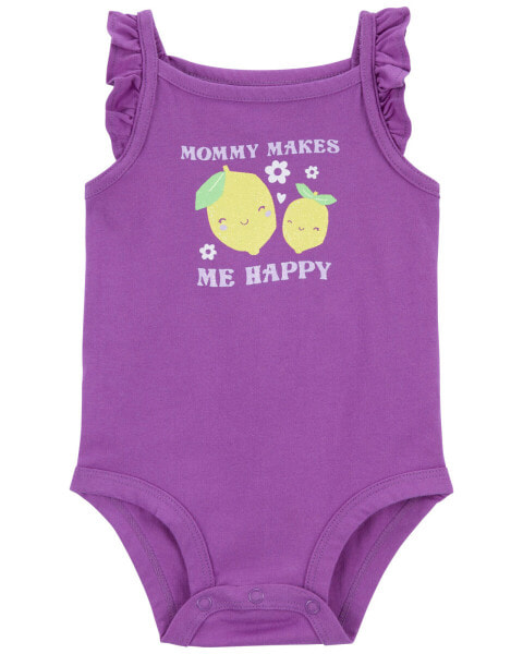 Baby 'Mommy' Sleeveless Bodysuit NB