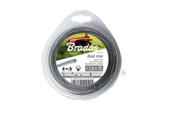 Леска для триммера Bradas Ripper Dual 2.0 15м