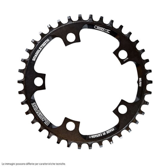 BlackSpire Snaggletooth Oval 110 BCD chainring