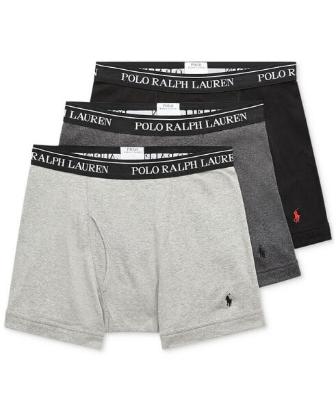 Men's 3-Pack. Classic Cotton Boxer Briefs