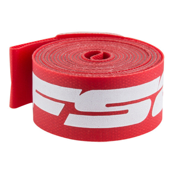 FSA ATB 26" x 17mm Rim Strips Red Nylon Box/10