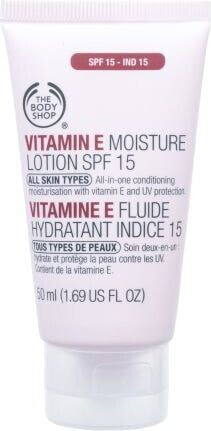 The Body Shop Vitamin E Moisture Lotion SPF15 Krem do twarzy 50ml