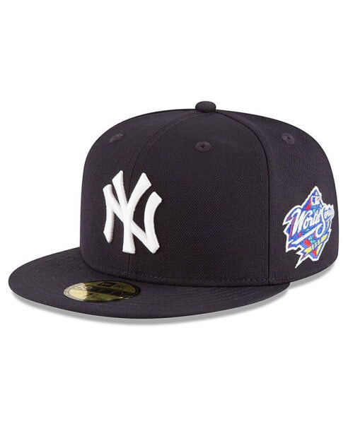 Men's Navy New York Yankees 1998 World Series Wool 59FIFTY Fitted Hat