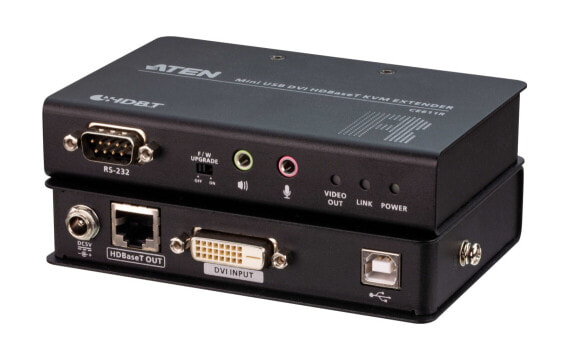 ATEN CE611 - Transmitter & receiver - Wired - 100 m - Cat6 - Cat6a - 1920 x 1200 pixels - 1920x1200 1920x1080 1600x1200