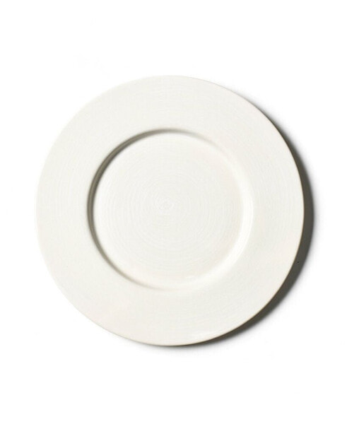 Signature White Rimmed Dinner plate
