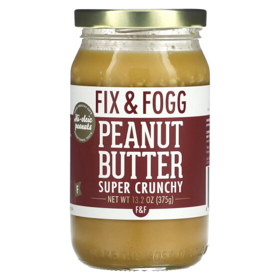 Peanut Butter, Super Crunchy, 13.2 oz (375 g)