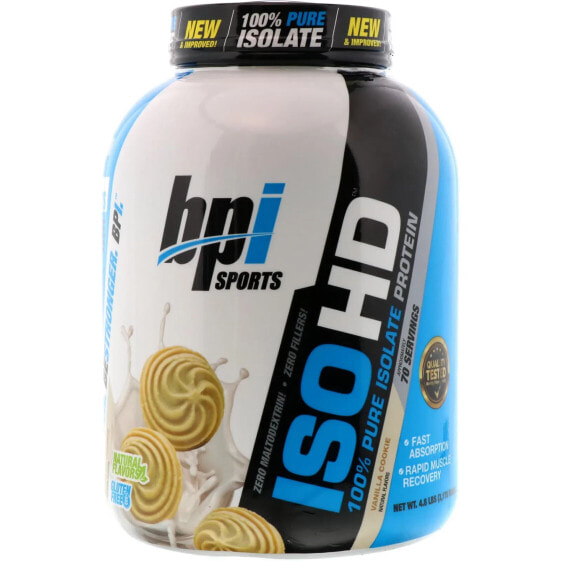 Сывороточный протеин BPI Sports ISO HD, 100% Pure Isolate Protein, Chocolate Brownie, 1.6 lbs (736 г)