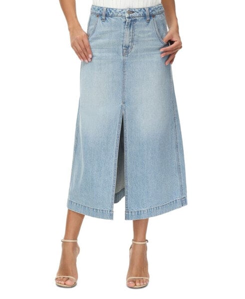 Юбка джинсовая с разрезом спереди Frye для женщин
