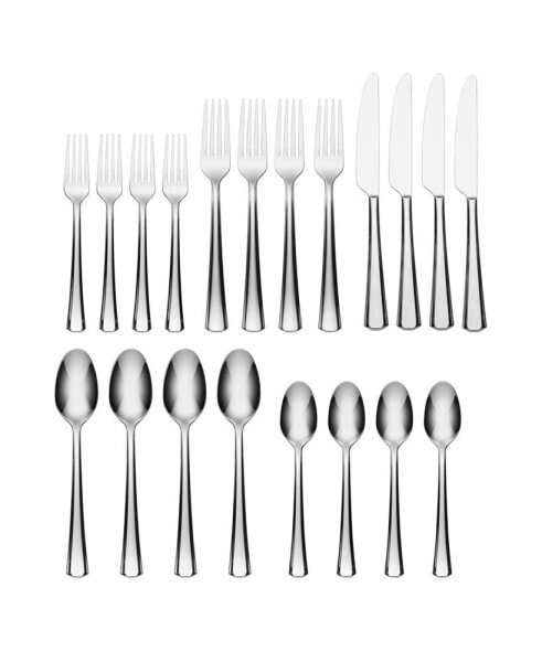 Bleeker 20 Piece Everyday Flatware Set, Service for 4