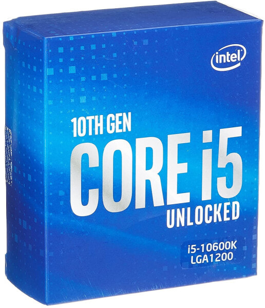 Intel Core i5-10600K (Base Clock: 4.10GHz; Socket: LGA1200; 125Watt) Box