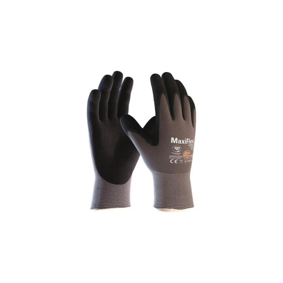 Atg Handschuhe MaxiFlex® Ultimate 34-874 Größe 9 grau/schwarz EN 388 PSA-Kategorie II, VE: 12 Paar