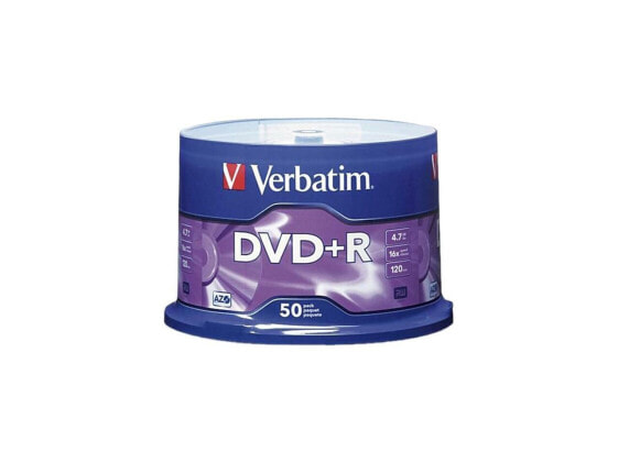 Verbatim AZO 4.7GB 16X DVD+R 50 Packs Disc Model 95037