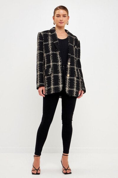 Women's Over Tweed Blazer