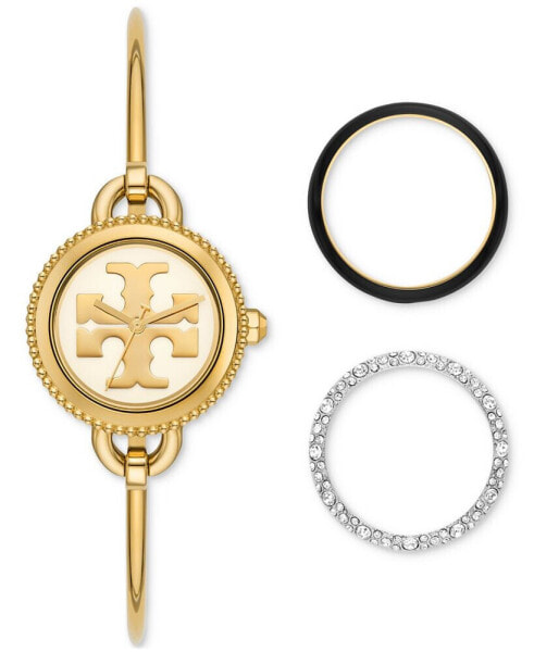 Women's The Miller Gold-Tone Stainless Steel Bangle Bracelet Watch 27mm Set
