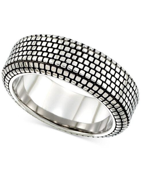 Ion-Plated Ring in Stainless Steel