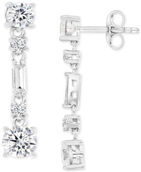 Серьги Macy's Cubic Zirconia Linear