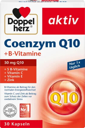 Coenzym Q 10 + B-Vitamine Kapseln 30 St., 12,5 g