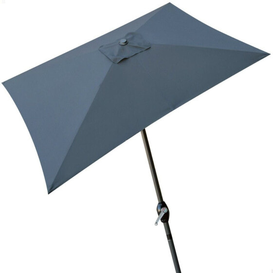 Пляжный зонт Aktive 300 x 245 x 200 cm Антрацитный Алюминий