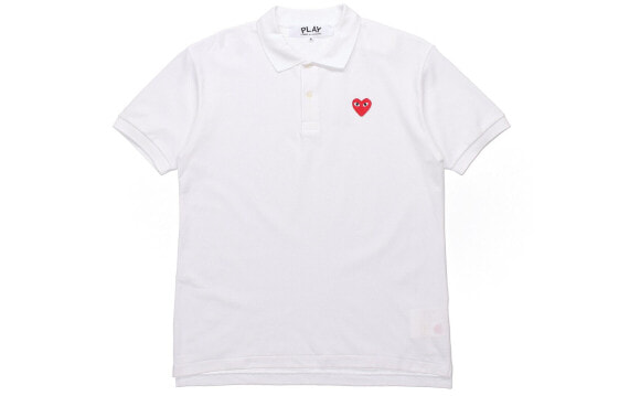 CDG Play Heart AZT006 Polo Shirt