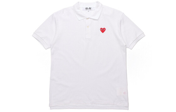 Поло CDG Play Heart polo AZT006