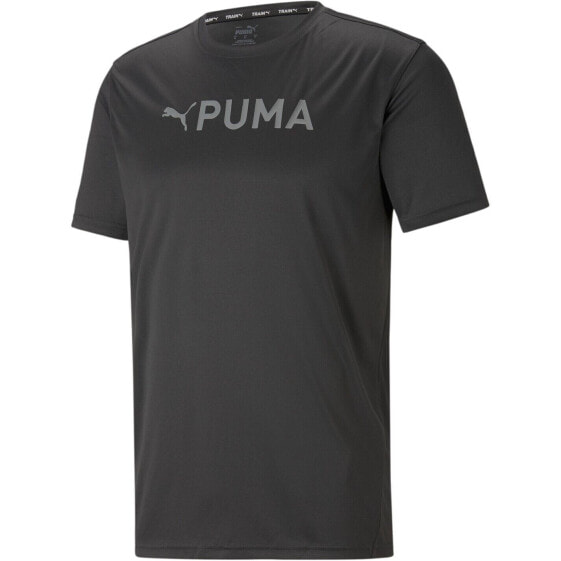 Puma Mens Fit Logo T-Shirt CF Graphic Short Sleeve Sports Training Fitness Gym