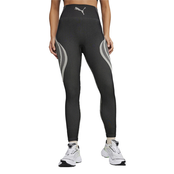 Puma Dare To Leggings Womens Black, Grey, White Athletic Casual 62429501