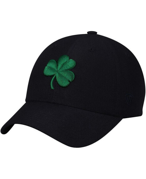 Men's Navy Notre Dame Fighting Irish Clover Staple Adjustable Hat