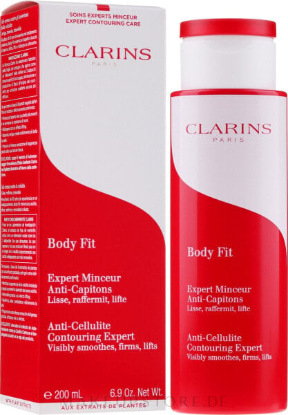 Glättende und straffende Anti-Cellulite Körperpflege mit Lifting-Effekt - Clarins Body Fit Anti-Cellulite Contouring Expert 200 ml