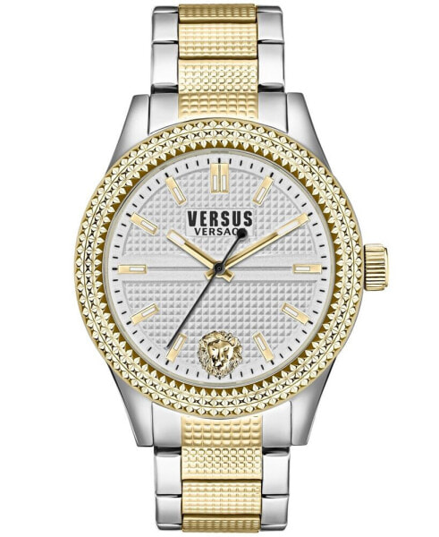Women's Bayside Three Hand Two-Tone Stainless Steel Watch 38mm