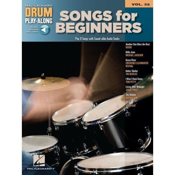 Ударные инструменты Hal Leonard Drum Play-Along для начинающих