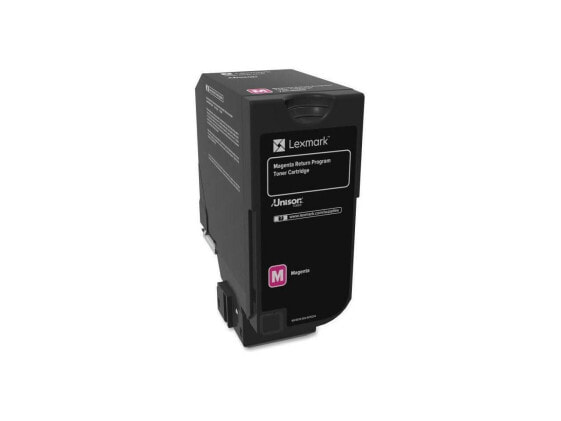 Lexmark LEX74C10M0 CS72 Return Program Cartridge Toner, Magenta