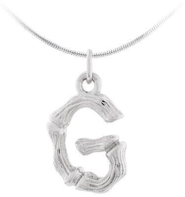 Silver pendant letter "G" SVLP0486XH2000G