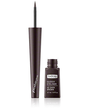 IsaDora Glossy Eyeliner 42 Dark Brown (3,7 ml)