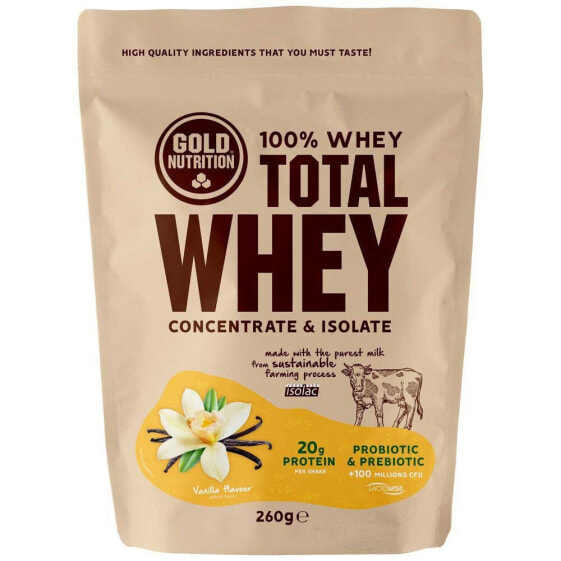 GOLD NUTRITION Total Whey 260gr Vanilla