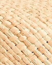 Children’s raffia beach hat