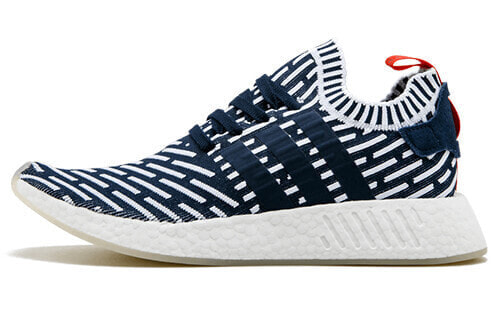 Кроссовки мужские Adidas originals NMD_R2 синие/белые