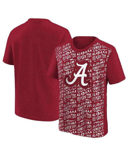 Big Boys Crimson Alabama Crimson Tide Exemplary T-shirt