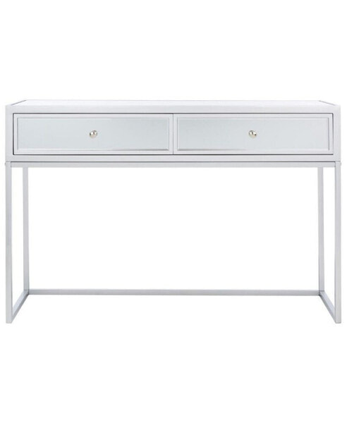 Aster 2 Drawer Mirrored Desk