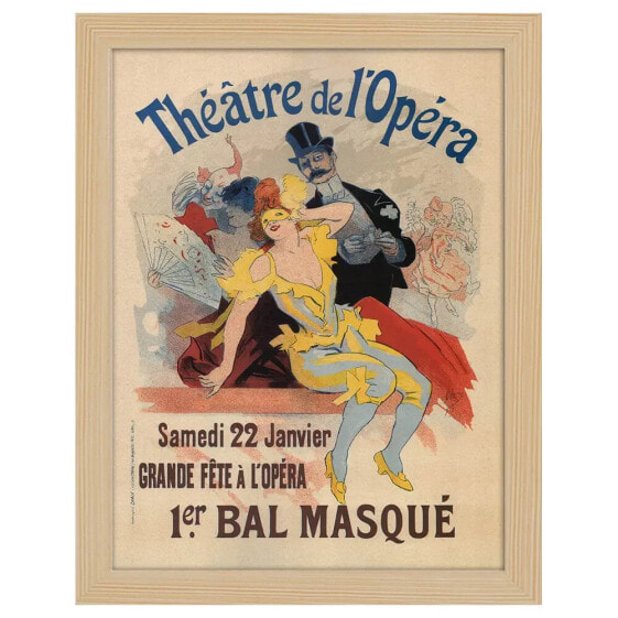 Bilderrahmen Poster Théâtre de l'Opéra