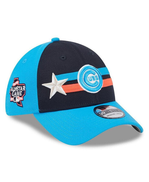 Men's Navy/Light Blue Chicago Cubs 2024 MLB All-Star Game 39THIRTY Flex Hat