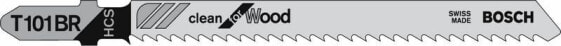 Пильный лезвие Bosch T101BR Wood 5 шт