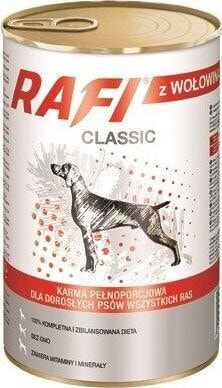 Влажный корм для собак RAFI Karma Rafi Classic wołowina 1240г