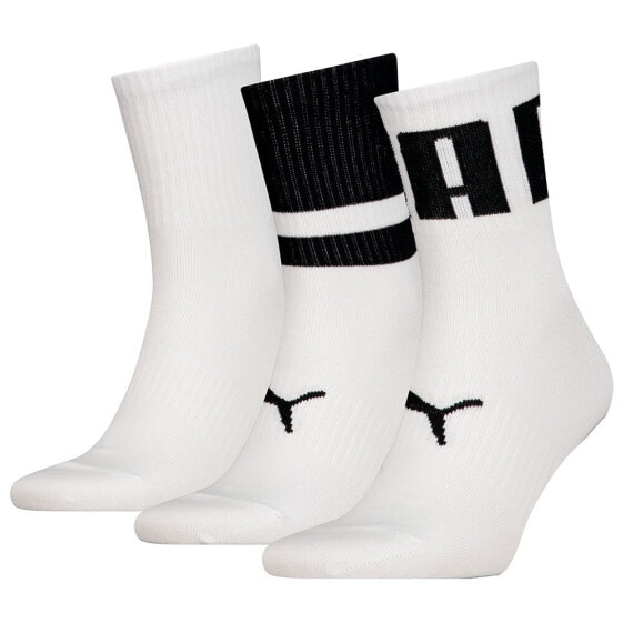 PUMA Big Logo short socks 3 units