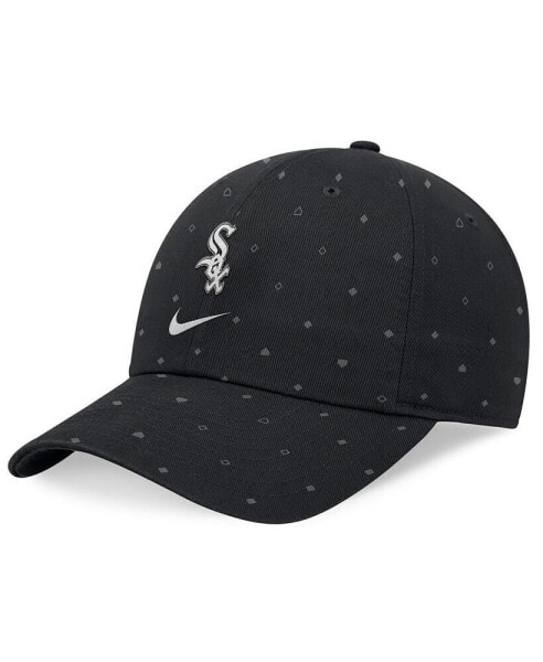 Men's Black Chicago White Sox Primetime Print Club Adjustable Hat