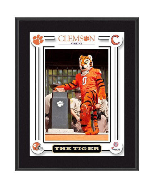 Clemson Tigers The Tiger Mascot 10.5'' x 13'' Sublimated Plaque