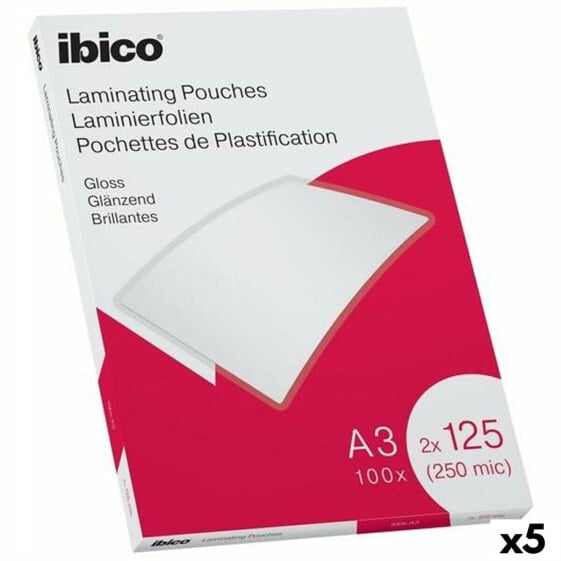 Ламинированные листы Ibico A3 Блеск 0,25 мм (5 штук)