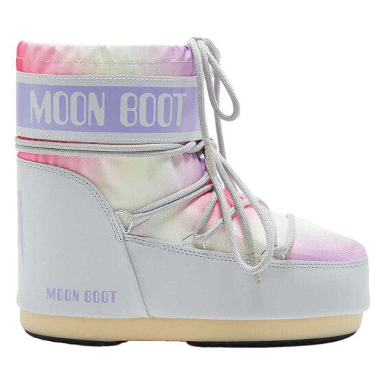 MOON BOOT Tie Dye Low Snow Boots