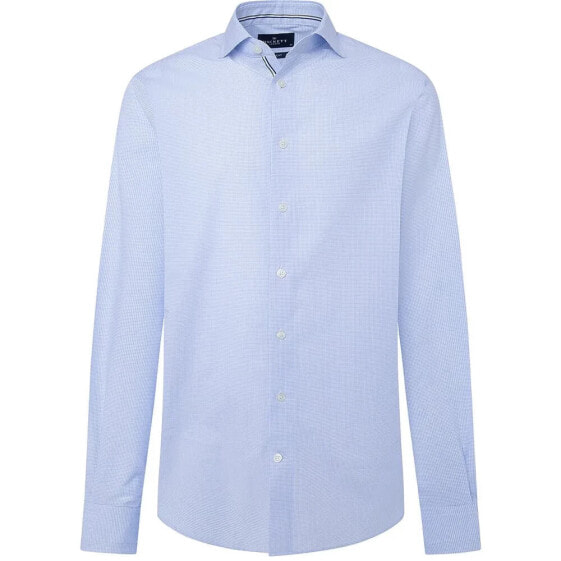 HACKETT Graph Check long sleeve shirt